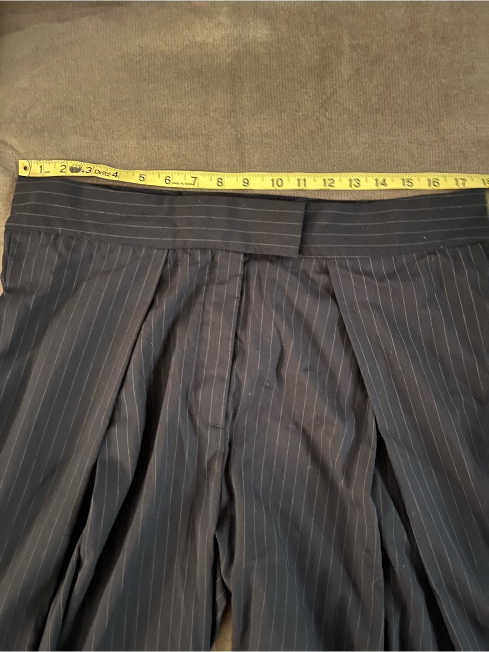 Zara Women’s Pinstripe Pleated Pants - NWT - Picture 9 of 10